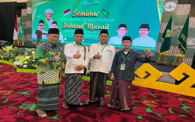 Pengurus Cabang Nahdlatul Ulama (PCNU) Mojokerto Ikuti Seminar Sistem Istimbath Hukum dan Bahtsul Masail